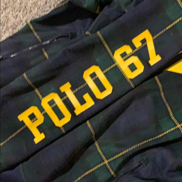 Polo Varsity Tartan Track Jacket - Picture 3 of 4